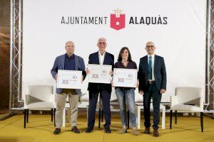 L'il•lustrador Gerard Miquel, l'emprenedor Paco Pons Alfonso i el Club d'Escacs, Premis Castell d'Alaquàs 2024