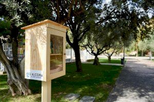 L'Alcora instal·la un punt d'intercanvi de llibres al parc Monlleó per a fomentar la lectura