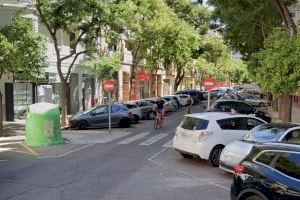 Muere un ciclista en plena calle en el centro de Valencia