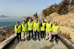 La Generalitat finaliza las obras de emergencia ejecutadas en la Línea 9 del TRAM d’Alacant a su paso por la zona del Mascarat