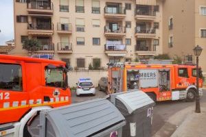 Susto en Port Saplaya en Alboraya tras declararse un incendio en una vivienda