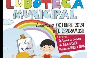 El Ayuntamiento de Buñol continúa ofreciendo el servicio de Ludoteca Municipal para menores de 16 años