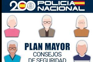 Los mayores de Burjassot podrán participar en una charla sobre la prevención ante robos y estafas impartida por la Policía Nacional