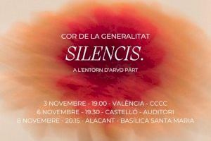 El Cor de la Generalitat presenta la gira de tres conciertos del programa ‘Silencis’