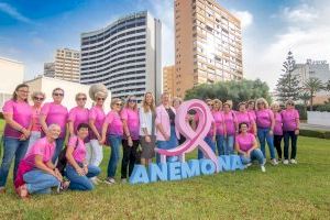 Benidorm se une un año más a Anémona en la lucha contra el cáncer de mama