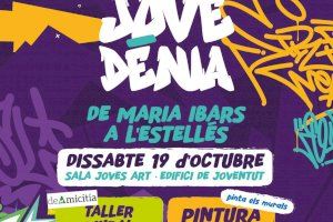 Nova sessió d’Urbajove a Dénia dedicada a Estellès i Maria Ibars i taller d’activitats artístiques i manualitats