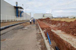 La nueva conexión hídrica al polígono industrial Casablanca impulsará el crecimiento industrial de Moncofa