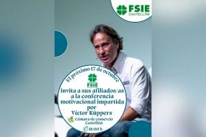 FSIE Castellón organiza una conferencia de VÍCTOR KUPPERS para sus afiliados y afiliadas de la provincia