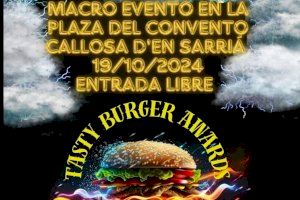 Las mejores hamburguesas concursan en los TASTY AWARDS en Callosa d’en Sarrià