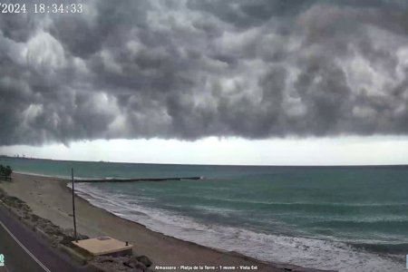 VÍDEO | Tormentón sobre la Plana: Així van avançar els espectaculars nuvolots en ‘timelapse’