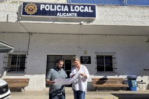 Alicante acelera el proyecto de reforma integral del retén de la Policía Local en Juan XXIII