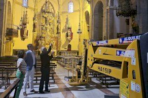 En marcha las obras de rehabilitación de la instalación eléctrica de la parroquia de Nuestra Señora de la Asunción