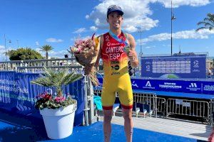 Campeón del mundo con solo 21 años: El valenciano David Cantero, la joya del triatlón español