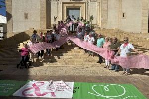 La Nucía hace un gran “Lazo Rosa” para visibilizar el “Día Contra el Cáncer de Mama”