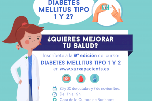 El MICOF imparte la novena edición del curso de Diabetes Mellitus 1 y 2 en Burjassot