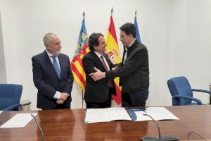 El ministro de Puertos y Aeropuertos de Brasil visita el Puerto de Valencia