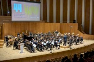 La Unión Musical de Vilafranca obtiene el primer premio en el 44 Certamen de Bandas de València