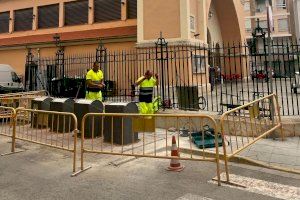 El Ayuntamiento de Benifaió impulsa el reciclaje de separación de residuos con la eliminación de los contenedores enterrados