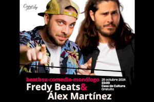 Noche de humor y comedia con Fredy Beats y Álex Martínez en Burjassot