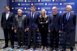 Carlos Mazón asiste a la mesa-debate ‘La importancia del diálogo social en la España del futuro’ del Club de Encuentro Manuel Broseta