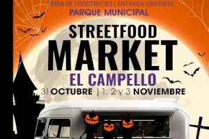 El Campello celebra Halloween con una nueva edición del Street Food Market cargada de actividades y conciertos