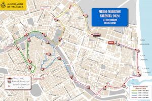 Valencia se prepara para el Medio Maratón: Conoce las afectaciones al tráfico