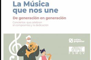 La Agrupación Musical Los Silos de Burjassot ofrece un nuevo concierto dentro del ciclo de conciertos “La música que nos une”