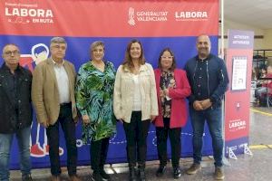 La directora general de Planificación y Servicios de Labora, Marisa Mezquita, inaugura el FORUM LABORA en Traiguera