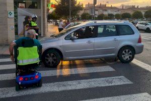 "Antes de actuar, piensa en los demás": las prisas acaban con multas y riesgos para personas con movilidad reducida en Petrer