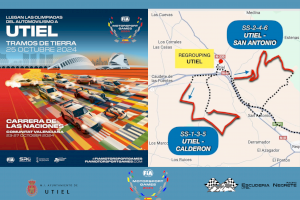 Las Olimpiadas del Automovilismo llegan mañana a Utiel con la competición de rally de tramos de tierra