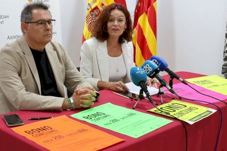 Los Bonos Consumo regresan a Sant Joan con un centenar de comercios adheridos a la campaña