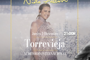 Niña Pastori adelanta la Navidad en Torrevieja