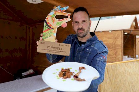 Carlos Garcia de Dexcaro & Ossadía de Dènia, ganador del concurso gastronómico de arroces de Cullera ‘Jóvenes