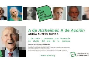 'Actúa ante el olvido', la campaña de Barreira Arte + Diseño y AFAV para lograr más visibilidad y recursos para personas con alzhéimer