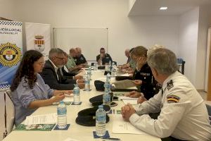 Se reúne la Junta de Seguridad en l'Alfàs y aprueba el dispositivo de vigilancia de les Festes del Crist 2024