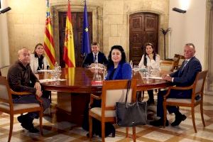 Carlos Mazón mantiene un encuentro con los agentes económicos y sociales de la Comunitat Valenciana