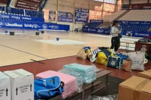 Alzira habilita el Palau d’Esports per acollir les persones rescatades de la inundació