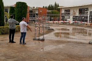 Nules realiza actuaciones de mejora y acondicionamiento del cementerio municipal de cara a la festividad de Todos los Santos