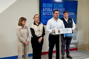 El Ayuntamiento de Elche activa un dispositivo solidario de ayuda urgente a los afectados por la DANA