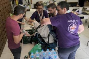 Scouts Valencians une esfuerzos para ayudar en las zonas afectadas por la DANA en València