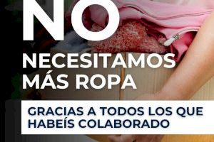 Torrent realiza donaciones de ropa a municipios vecinos afectados