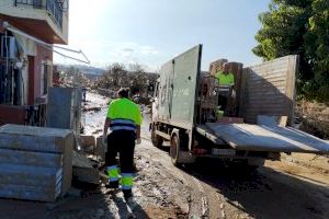 Torrent adelanta los trabajos en el puente de salida de Torrent hacia Alaquàs