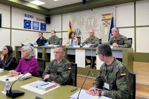 Unidades del Ejército de Tierra de toda España, desplegadas en Valencia