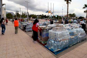 Benidorm envía a la provincia de Valencia medio centenar de camiones con toneladas de ayuda para los damnificados por la DANA