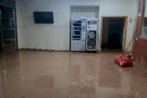 Residencia de Sedaví inundada