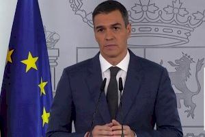 Pedro Sánchez anuncia un paquete de ayudas de 10.600 millones de euros para los afectados por la DANA