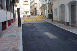 Benidorm finaliza las obras de renovación de las redes de alcantarillado y agua potable de la calle Pérez Martorell