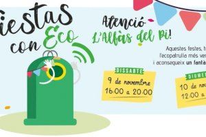 L'Alfàs acoge durante las Fiestas del Jubileo 2024 la campaña Ecovidrio 'Fiestas con eco'