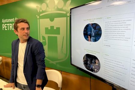 Petrer lanza ocho nuevos cursos gratuitos para desempleados y emprendedores