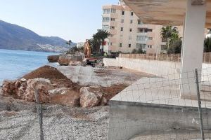 Altea comença les obres que donen continuïtat al camí de vianants de la Platja de Cap Negret